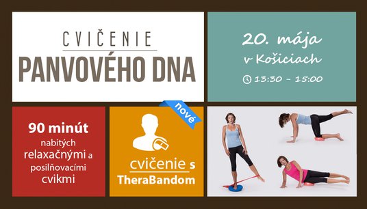 Cvičenie panvového dna v Košiciach