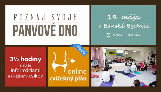 Workshop "Poznaj svoje panvové dno" v Banské Bystrici