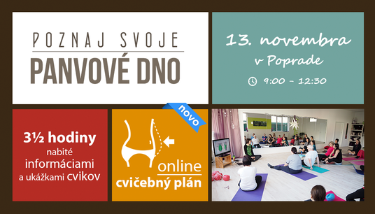 Workshop "Poznaj svoje panvové dno" v Poprade