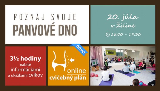 Workshop "Poznaj svoje panvové dno" v Žiline