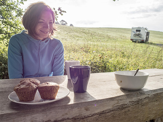 Frühstück in der Natur